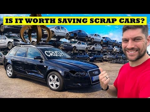 I Bought A Scrap Car For £400! Can I Save It And Get It Back On The Road?...