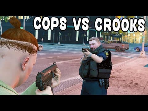This Manhunt In Liberty City Was Insane! (cops And Crooks)