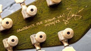 Check Out What Brian May Just Gave Steve Vai - Incredible!