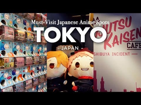 How To Spend Tokyo ｜must-visit Japanese Anime Spot 2024｜jujutsu Kaisen Cafe In Harajuku, Tokyo