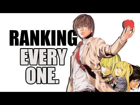 Every Character From Dumbest To Smartest - Death Note