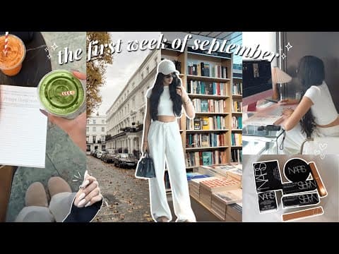 September Vlog 🍁 Routine Reset, Romanticizing Life, Organizing, Productivity & Getting Work Done