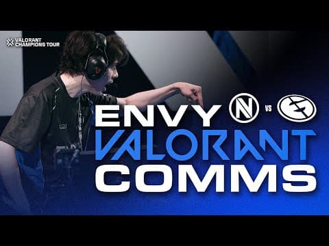 How It Sounds To Win Your Vct Debut - Envy Vs Eg Comms