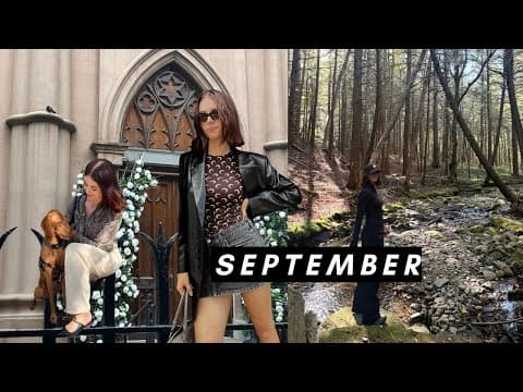 September Vlog 💌 Girls Camping Trip, Fashion Week, Q&a Catchup W/ Ulike