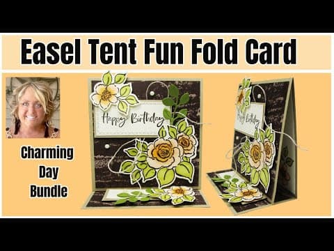 Easel Tent Fun Fold Card