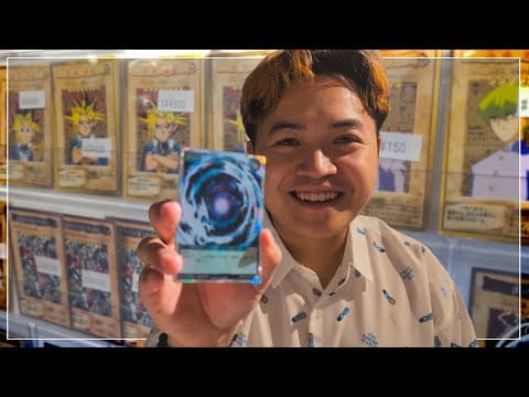 Finding Ancient Yugioh Cards In Tokyo (and Almost Dying)
