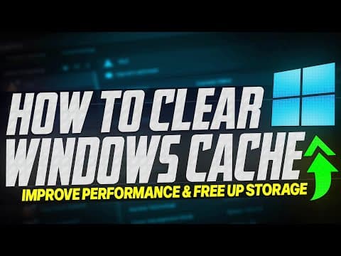 How To Delete Windows 11 Cache To Improve Performance & Speed Up Any Pc *new* ✅