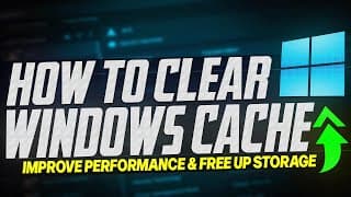 How To Delete Windows 11 Cache To Improve Performance & Speed Up Any Pc *new* ✅
