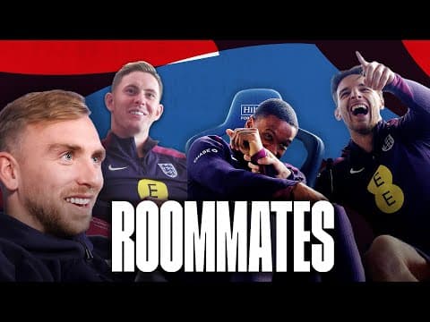 Rice & Konsa Vs Bowen & Henderson: Special Edition England Roommates Challenge | Hilton Hotels
