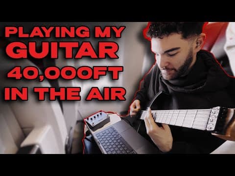 I (somehow) Snuck My Guitar Onto A Plane