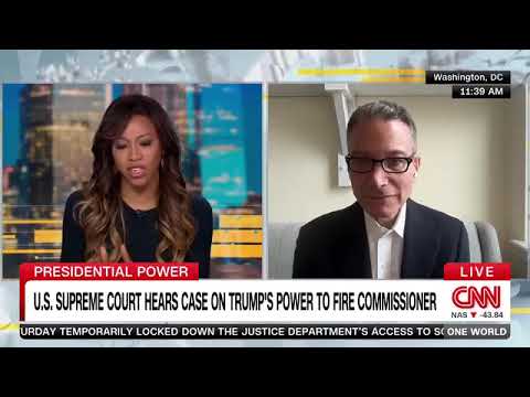 Jeffrey Rosen Appears On Cnn International To Discuss Trump V. Slaughter