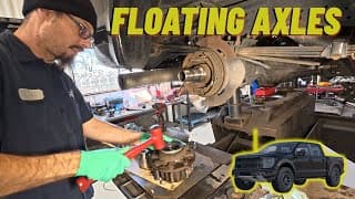 Full Floating Axle Vs Semi- Floating Axles Explained! Ford F250 Superduty 7.3