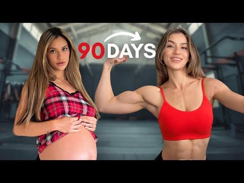 How I Got Back In Shape 3 Months Postpartum *without Dieting*