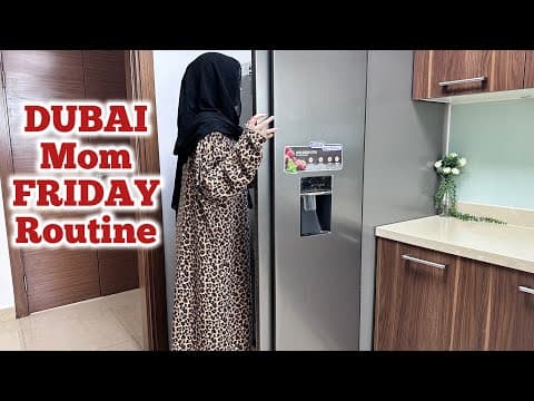 Vlog 28 - Friday Routine Of Home-maker In Dubai 5am-5pm