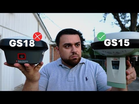 Gs15 Vs. Gs18 For Better Gnss Accuracy?