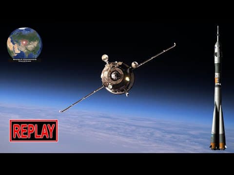Replay: Soyuz Progress Ms-29 Cargo Launch To Iss (21 Nov 2024)