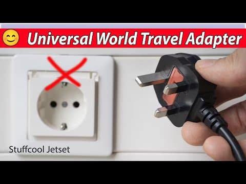 World Travel Adapter With Us/eu/uk Sockets & Plugs And 20 Watts Pd 3.0, Pps & Qc 4+ 🛠 💥