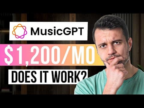 Make Money Uploading Ai Music To Spotify (musicgpt Review)