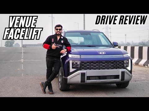 New 2025 Venue Facelift | India's 1st Drive Review!