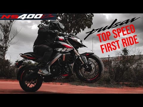 Bajaj Pulsar Ns400z Ug Top Speed Ride Review