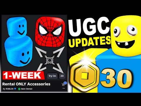 Rental Accessories Are Returning For Some Reason??? (roblox Ugc Changes & Updates 2026)