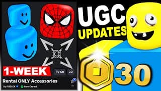 Rental Accessories Are Returning For Some Reason??? (roblox Ugc Changes & Updates 2026)