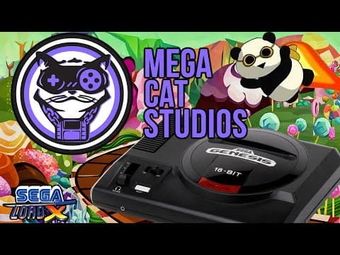 Mega Cat Studios On The Sega Genesis - Featuring Rocket Panda!