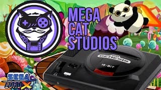 Mega Cat Studios On The Sega Genesis - Featuring Rocket Panda!