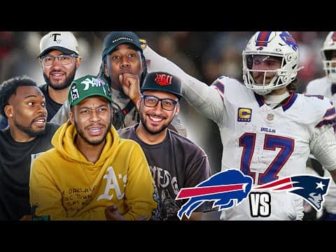 Crazy Afc Battle! Buffalo Bills Vs. New England Patriot | Week 15 Reaction