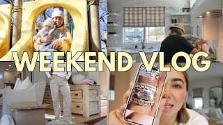 Vlog: Designing My New Ring, Drapes Are Done (home Tour), Abercrombie Try On | Julia & Hunter Havens