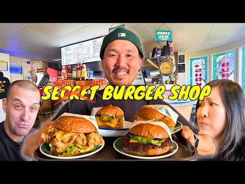 Must Eat Burgers In Auckland | Eat Here Now! Massive Chicken Burger You've Got To See To Believe