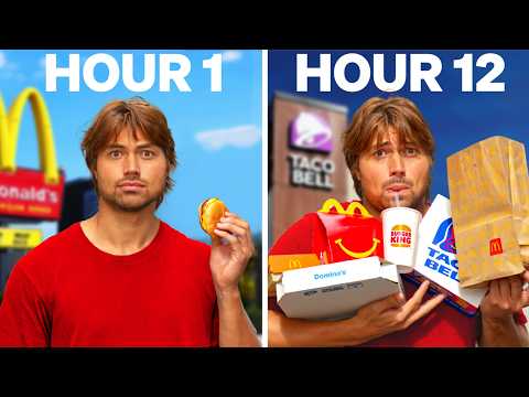 I Ate More Fast Food Every Hour