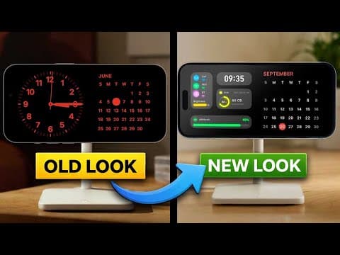 Apple Never Explained This Standby Customization