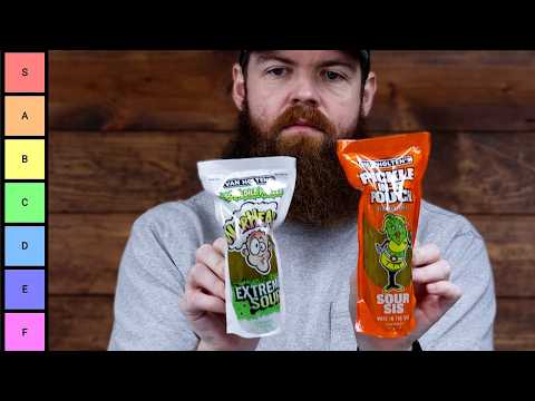 I Tried Every Sour Candy So You Dont Have To! | Sour Candy Tier List