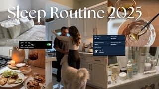 2025 Productive Night Routine (ways I Improved My Sleep Score & How I Became A Morning Person!)