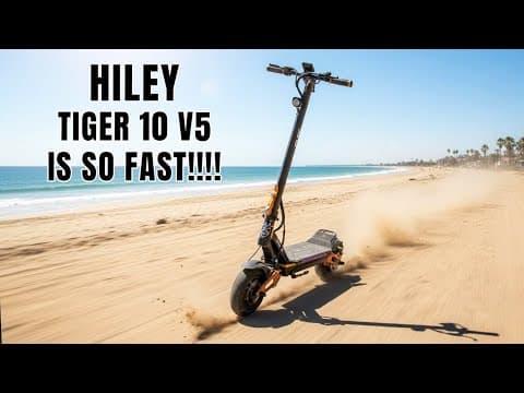 Hiley Tiger 10 V5 Review: Power, Comfort, And Range In A Premium Electric Scooter