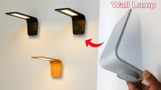 Best Profitable 💰 Business Idea | Diy Modern Wall Lamp For Home Decoration | Work From Home Project