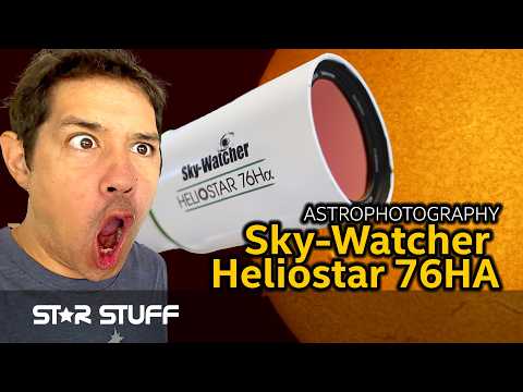 I Took A Photo Of The Sun With The Heliostar 76ha !!! ☀️