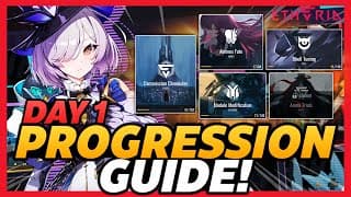 The Perfect Day 1 Progression Guide - Maximum Efficiency! [f2p Terrormaton / Dokidoki Teams]