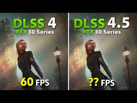 Dlss 4 Vs Dlss 4.5 – Rtx 30 Series | Massive Difference On Rtx 3080?! | 1440p + Dlss Q
