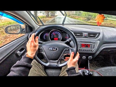 2015 Kia Rio 1.6 At - Pov Test Drive