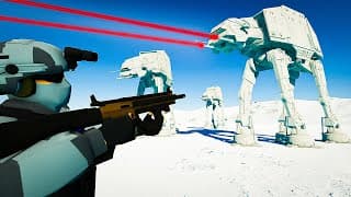 Battle Of Hoth But It's Modern Military In Ravenfield Star Wars
