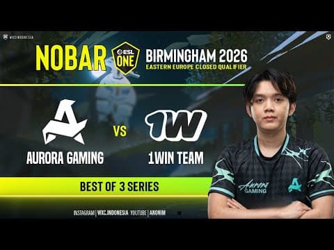 Aurora Vs Avulus - Elimination Match - Esl One Birmingham Cq@veenomondota