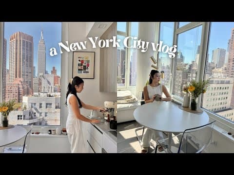 Living In Nyc In My 30's | New Friendships, Skincare, And Routines As A 30 Year Old