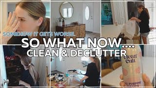 Clean Declutter & Organize 2025 / Extreme Motivation / Ft Inyouths Led Mirror / Realistic!