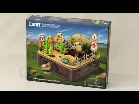 Live • Building Our Cada Prairie Dogs Set