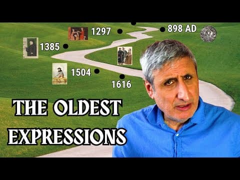 In Search Of The Oldest Idioms In The English Language