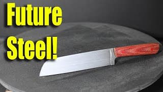 Amazing New Steel - Chef's Knife - Pop's Project Of The Month