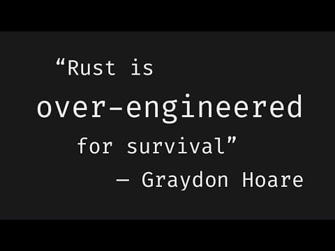 Rust Is The New C