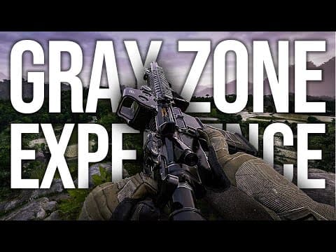 The Gray Zone Warfare Experience